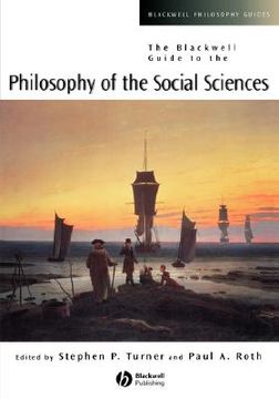 portada the blackwell guide to the philosophy of the social sciences
