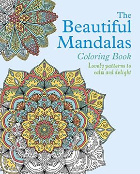 portada The Beautiful Mandalas Coloring Book (Sirius Creative Coloring) (en Inglés)