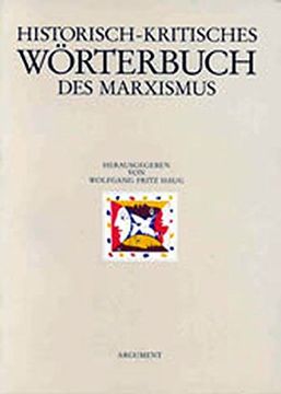 portada Historisch-Kritisches Wörterbuch des Marxismus, Bd. 1, Abbau des Staates bis Avantgarde Haug, Wolfgang f (en Alemán)