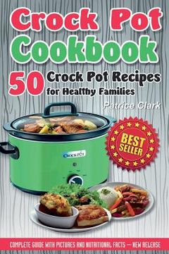portada Crock Pot Cookbook (B&W) (en Inglés)