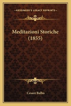 portada Meditazioni Storiche (1855) (in Italian)