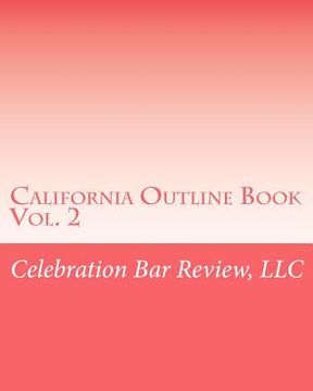 portada california outline book (en Inglés)