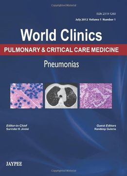 portada pneumonias. edited by surinder k. jindal, randeep guleria (en Inglés)