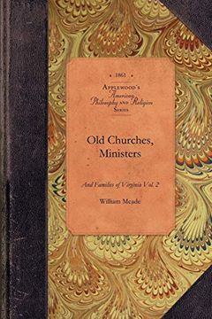 portada "Old Churches, Ministers and Families of Virginia" (en Inglés)