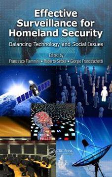 portada Effective Surveillance for Homeland Security: Balancing Technology and Social Issues (in English)