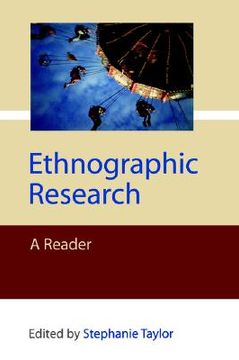 portada ethnographic research: a reader (en Inglés)
