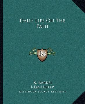 portada daily life on the path (en Inglés)