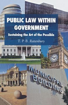 portada Public Law Within Government: Sustaining the Art of the Possible