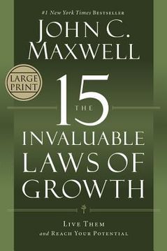 portada the 15 invaluable laws of growth (en Inglés)