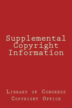 portada Supplemental Copyright Information