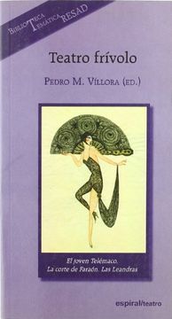 portada Teatro Frívolo Español (Espiral (in Spanish)