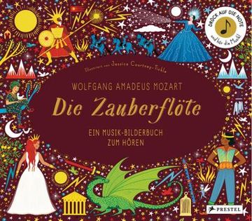 portada Wolfgang Amadeus Mozart. Die Zauberflöte (in German)