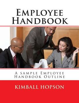 portada Employee Handbook: A sample Employee Handbook Outline (in English)