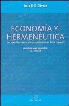 portada Economia y Hermeneutica una Selecc. (in Spanish)