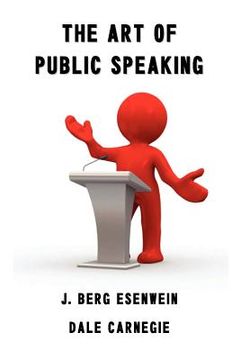 portada the art of public speaking (en Inglés)