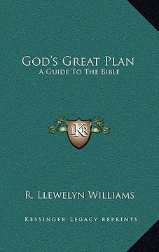 portada god's great plan: a guide to the bible (in English)