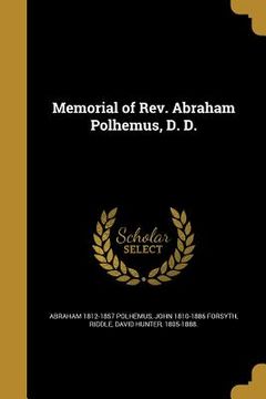 portada Memorial of Rev. Abraham Polhemus, D. D.