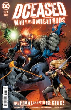 portada DCsos: La guerra de los dioses no muertos núm. 1 de 8