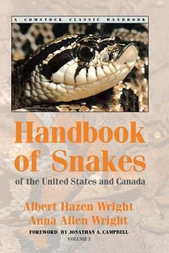 portada Handbook of Snakes of the United States and Canada: Two-Volume Set (in English)