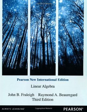 portada Linear Algebra: Pearson New International Edition
