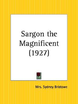 portada sargon the magnificent (en Inglés)