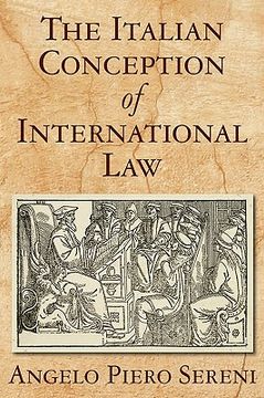 portada the italian conception of international law (in English)