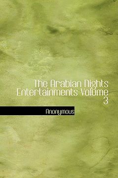 portada the arabian nights entertainments volume 3