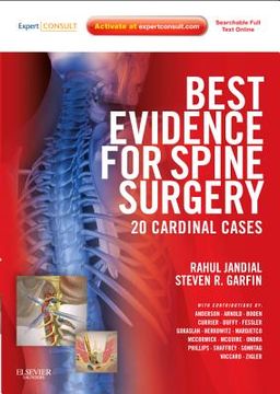 portada Best Evidence for Spine Surgery: 20 Cardinal Cases (Expert Consult - Online and Print) [With Access Code]