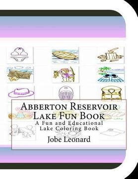 portada Abberton Reservoir Lake Fun Book: A Fun and Educational Lake Coloring Book