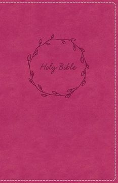 portada KJV, Deluxe Gift Bible, Imitation Leather, Pink, Red Letter Edition (en Inglés)