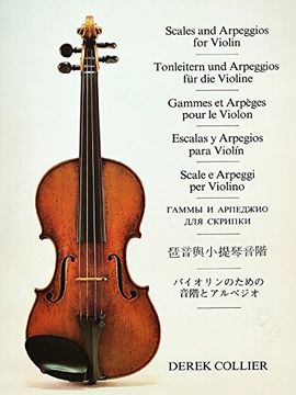 portada Scales and Arpeggios for Violin (en Inglés)
