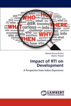 portada impact of rti on development (en Inglés)