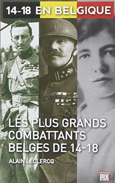 portada Les Plus Grands Combattants Belges de 14-18