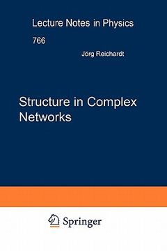 portada structure in complex networks (en Inglés)
