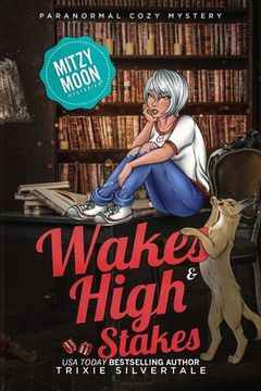 portada Wakes and High Stakes: Paranormal Cozy Mystery (en Inglés)