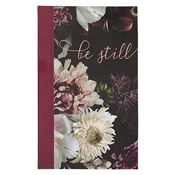 portada Journal Flexcover Floral be Still (in English)