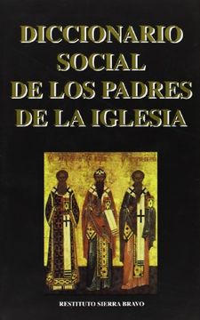 portada Diccionario Social De Los Padres De La Iglesia