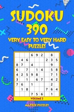 portada SUDOKU 390 Very Easy to Very Hard Puzzles (in English)