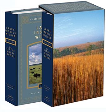 portada Laura Ingalls Wilder: The Little House Books: The Library of America Collection: (Two-Volume Boxed Set) 