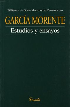 portada Estudios y Ensayos (in Spanish)