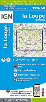 portada La Loupe Rémalard 1: 25 000 (en Francés)