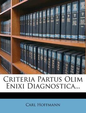portada Criteria Partus Olim Enixi Diagnostica... (en Latin)