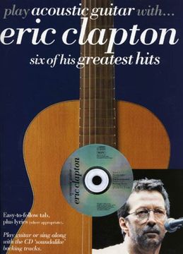 portada Clapton Eric Play Acoustic Guit With Tab CD (Book & CD)