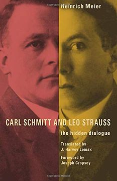 portada Carl Schmitt and leo Strauss: The Hidden Dialogue (in English)