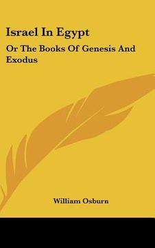 portada israel in egypt: or the books of genesis and exodus (en Inglés)