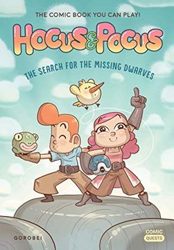 portada Hocus & Pocus: The Search for the Missing Dwarves: The Comic Book you can Play (Comic Quests) (en Inglés)