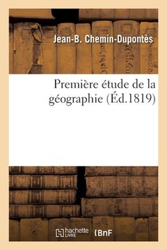 portada Première étude de la géographie (en Francés)