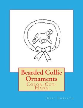 portada Bearded Collie Ornaments: Color-Cut-Hang