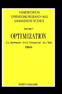 portada handbooks in operations research and management science, 1: optimization (en Inglés)