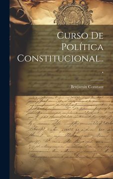 portada Curso de Politica Constitucional.
